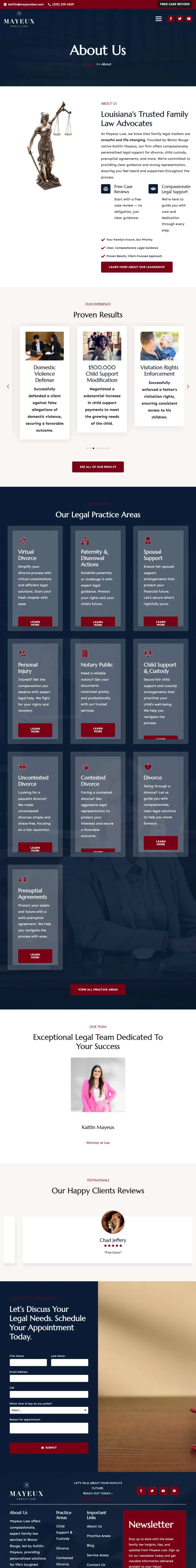 https mayeuxlaw.com about