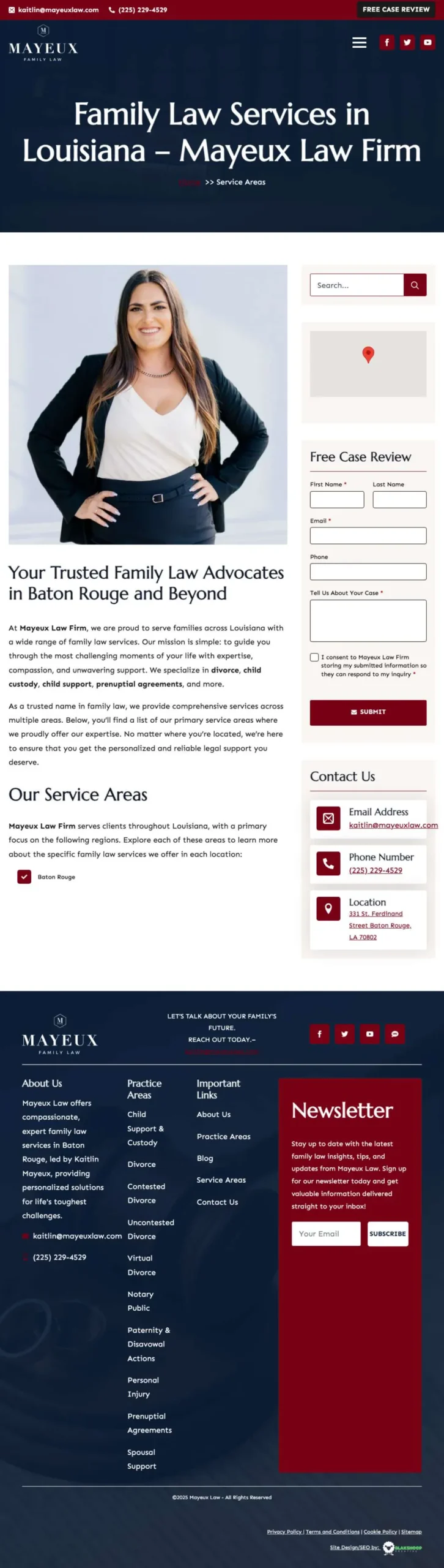 https mayeuxlaw.com in