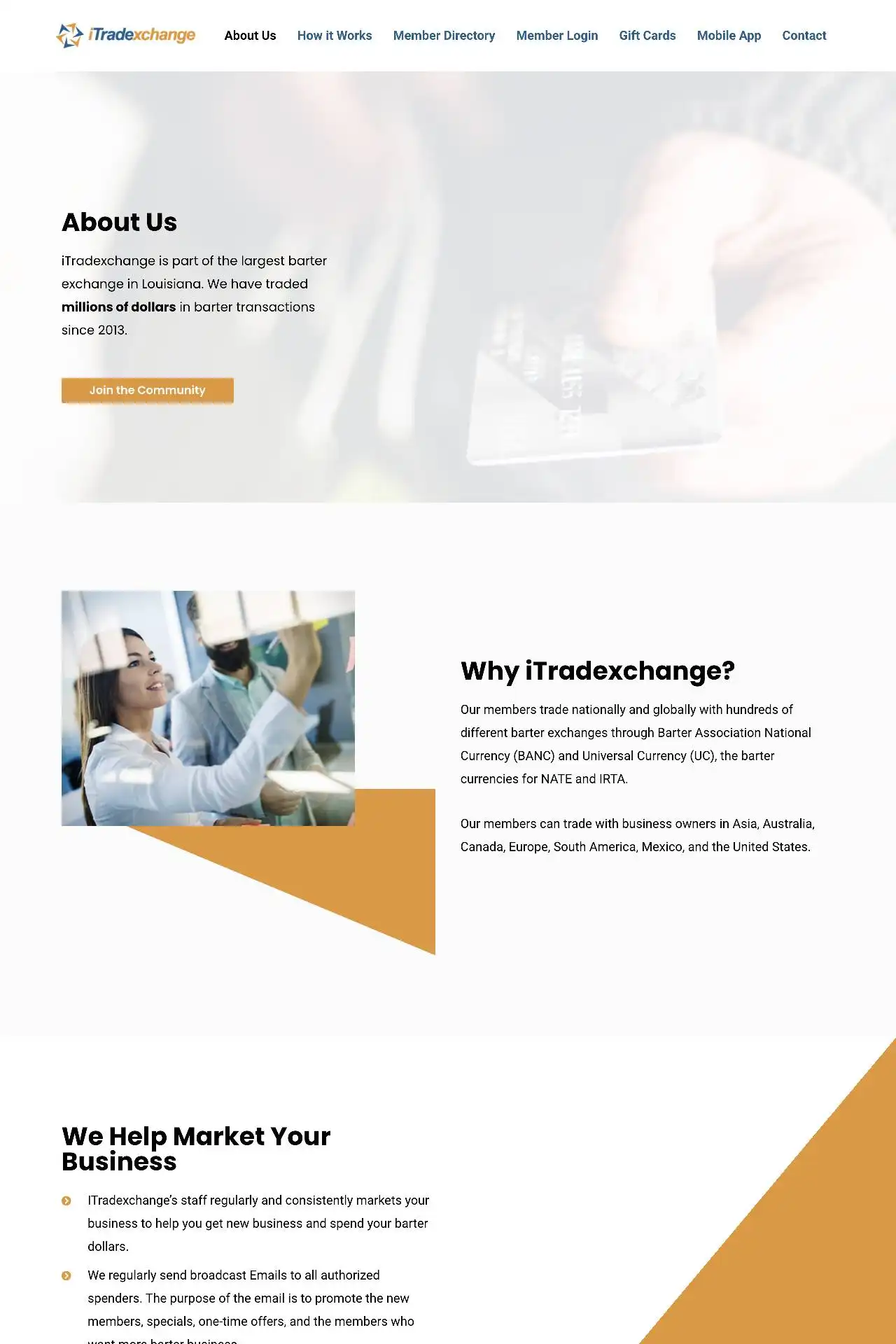 https itradexchange.biz about us