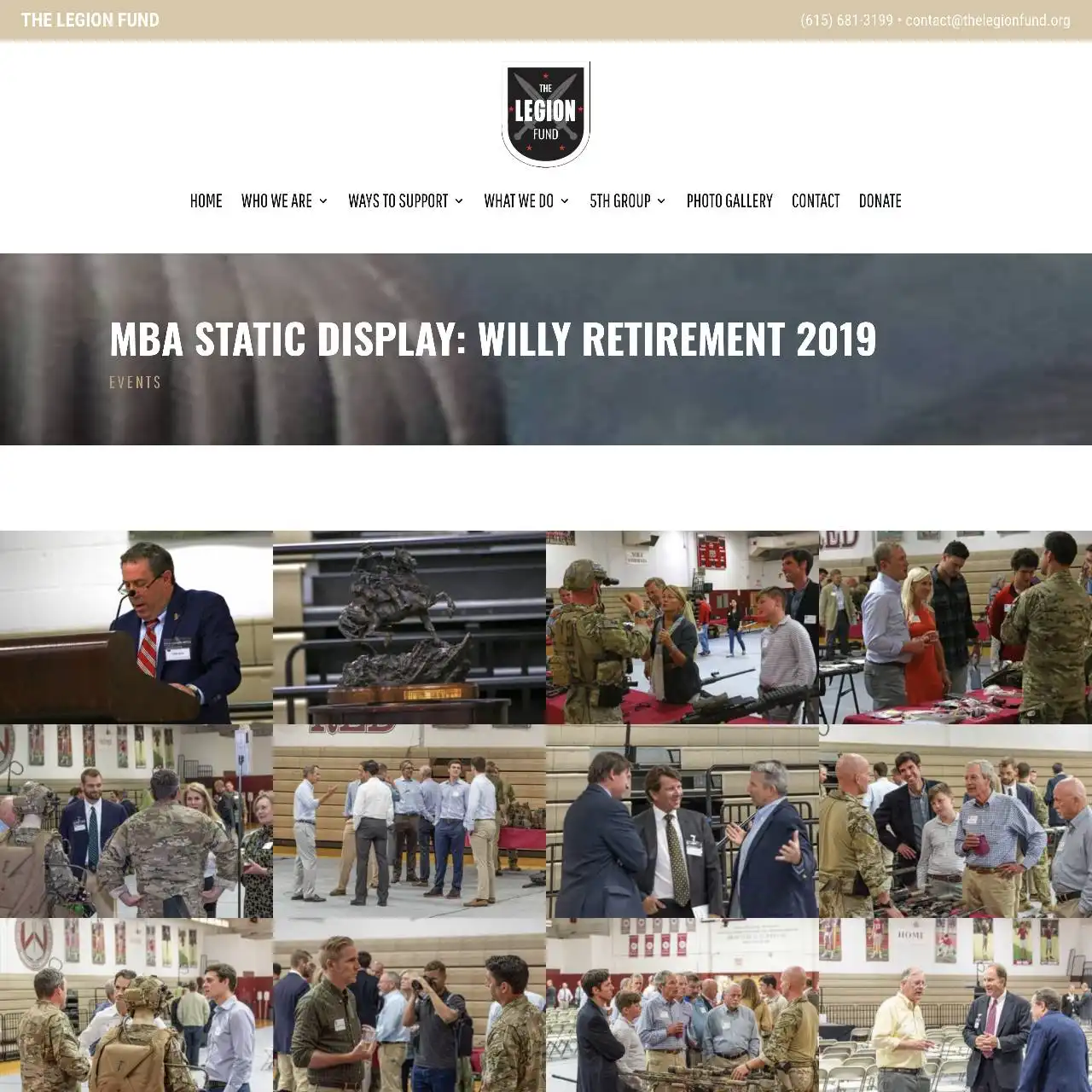 https thelegionfund.org events mba static display willy retirement 2019
