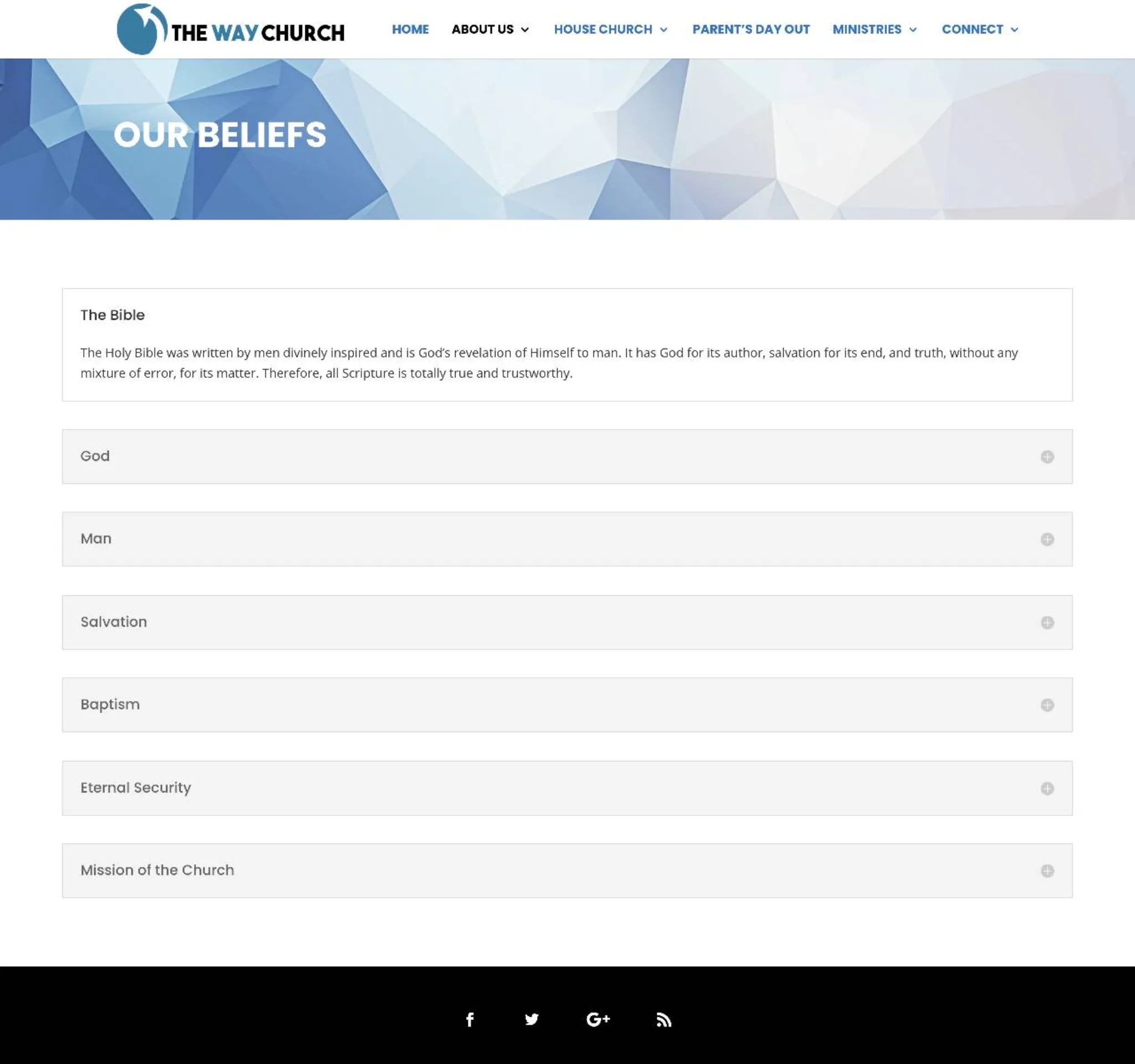 https thewaychurchds.com beliefs