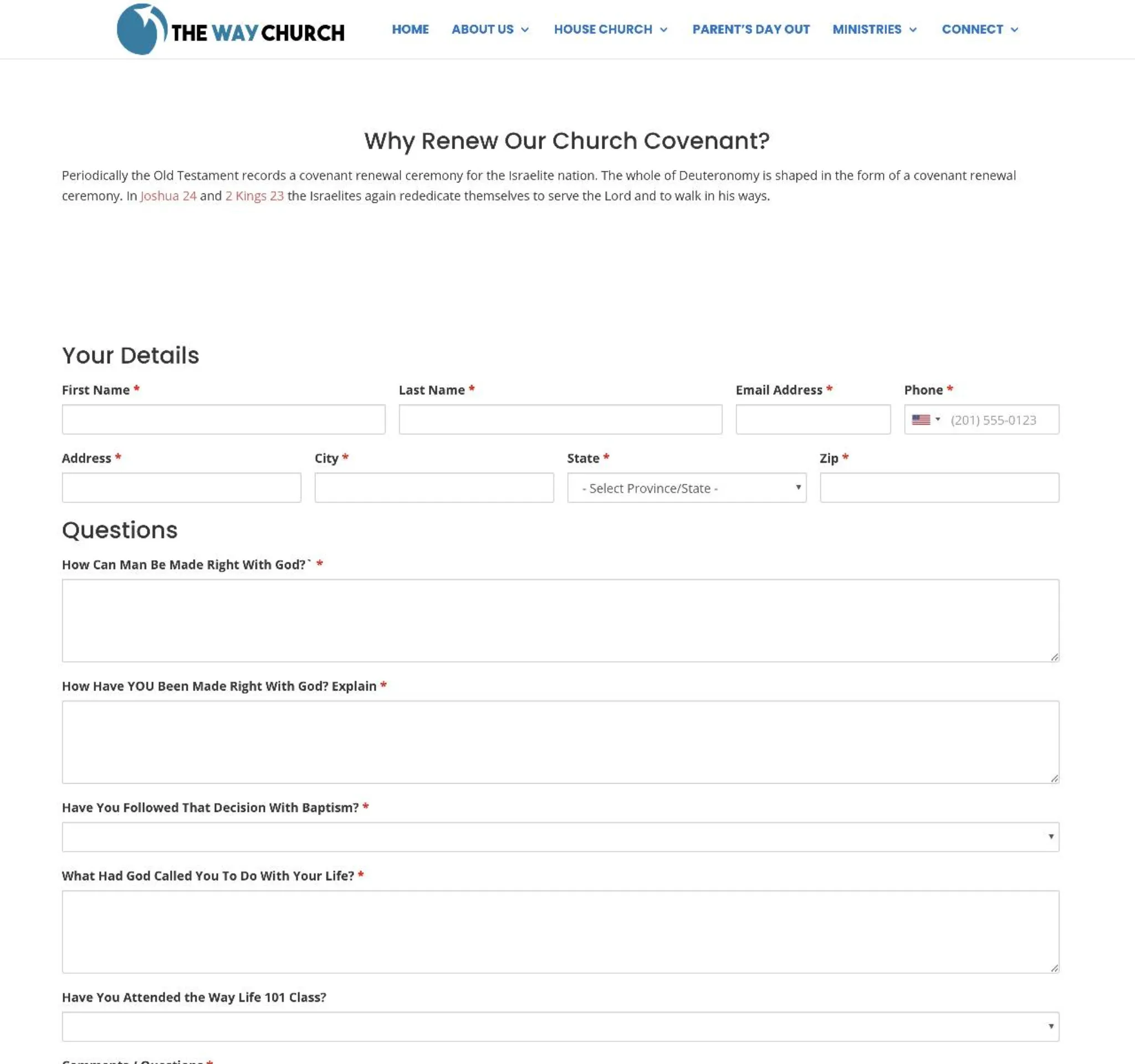 https thewaychurchds.com renew