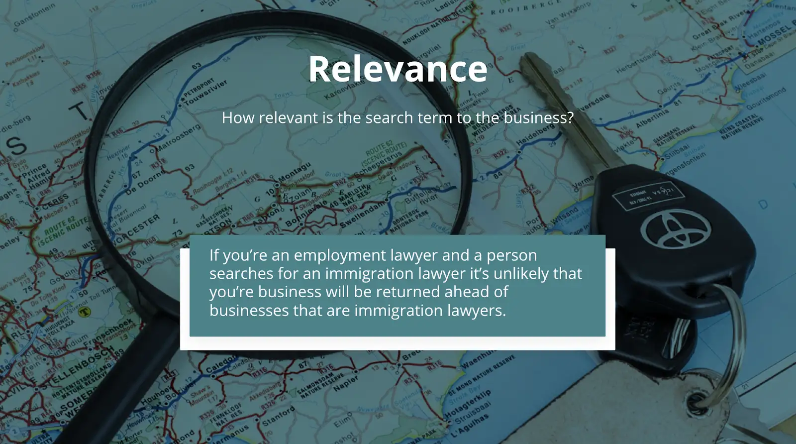 local seo google relevance algorithm