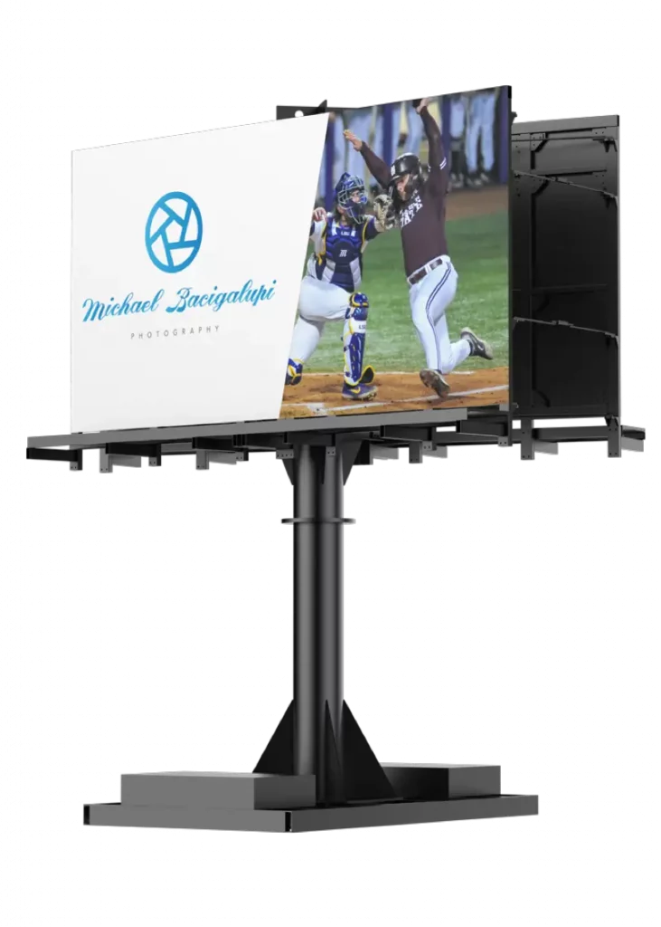 Michael Bacigalupi Photography logo branding baton rouge billboard mockup