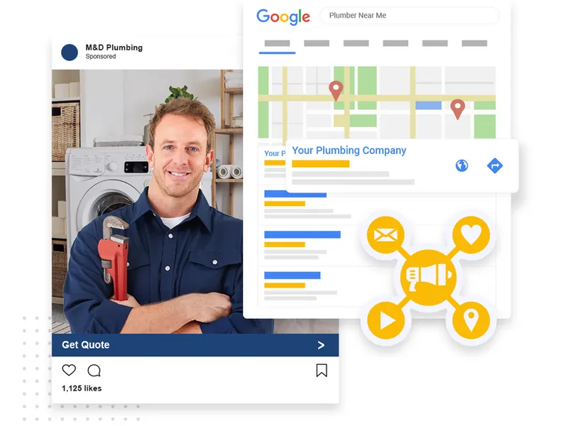 plumber seo concept