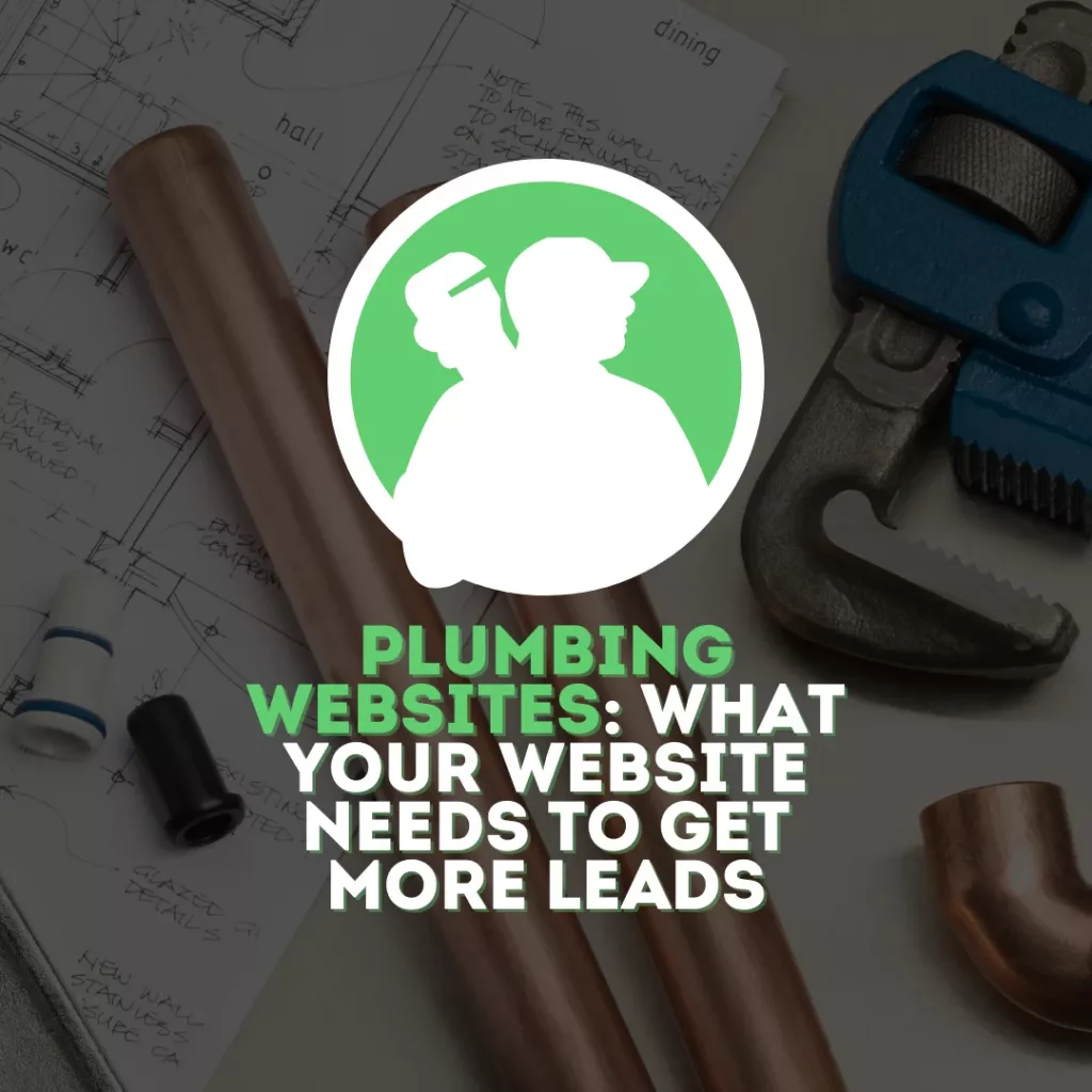 plumbing website generate more leads