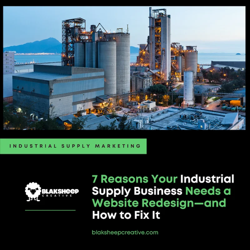 reasons your industrial supply website needs a redesign