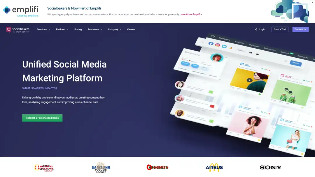 socialbakers by emplifi dental marketing tool