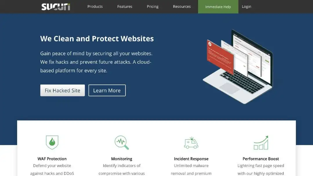 sucuri digital marketing tool for dentists