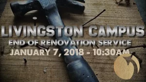 the way church end of construction renovation announcement slide