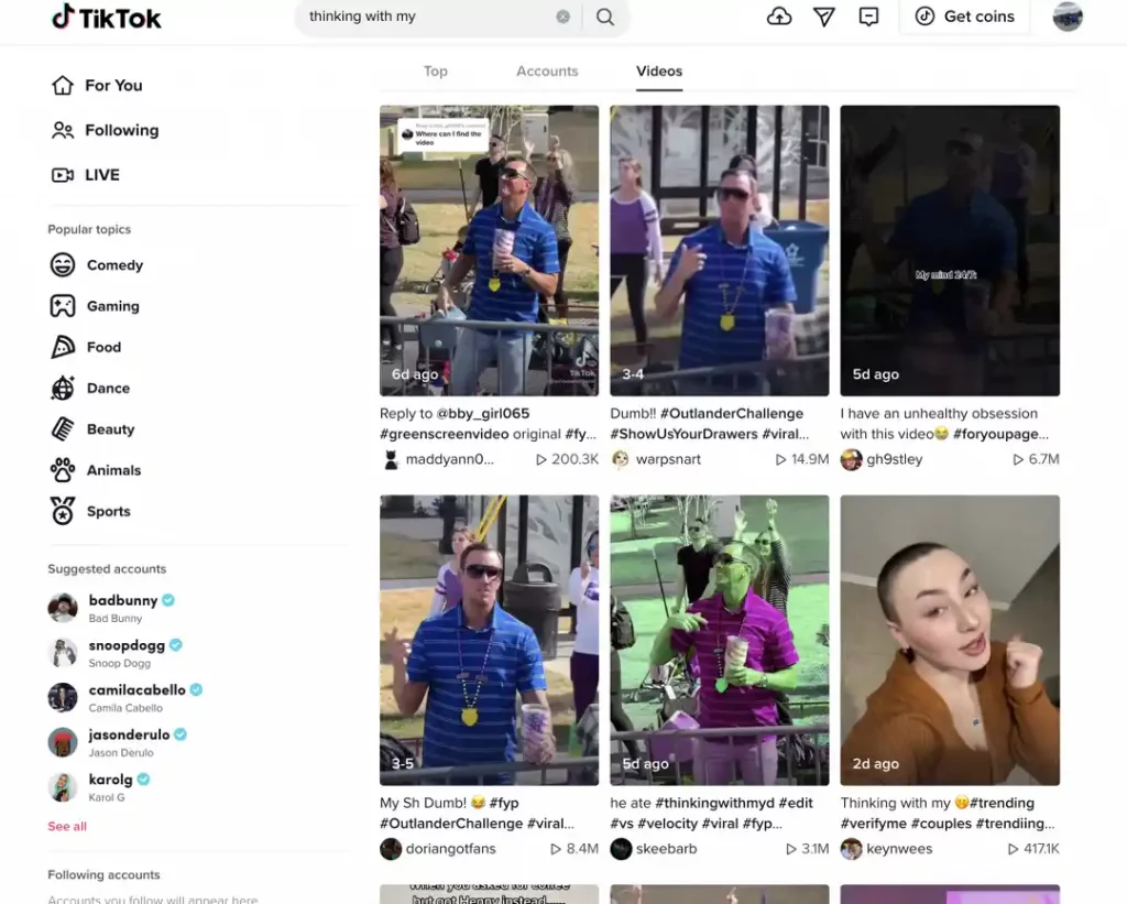 thinking with my dick viral tik tok video