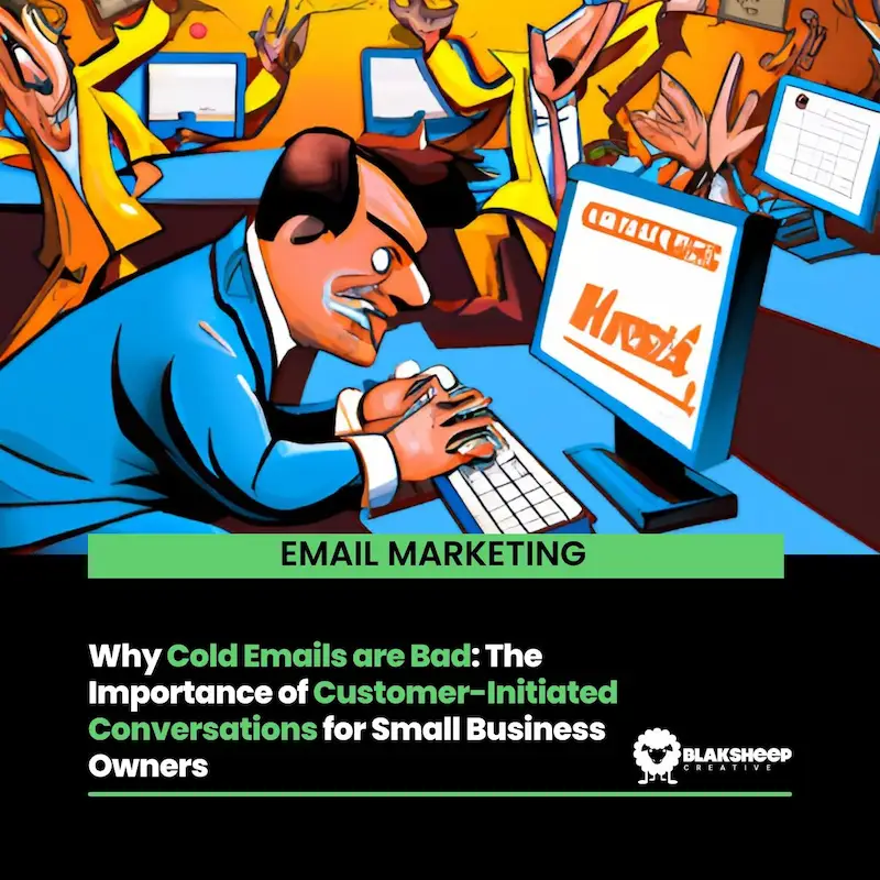 why cold emails are bad